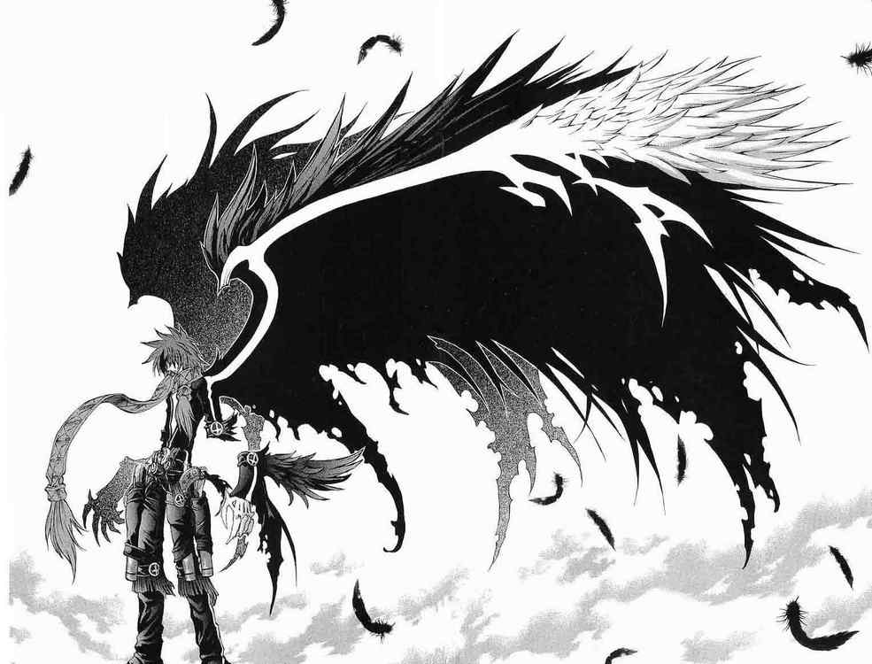 демон с крыльями ~ из манги  Mahou Tsukai Kurohime